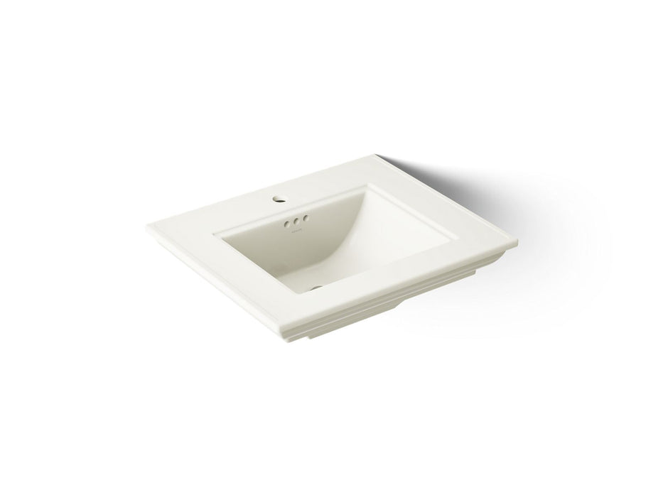 KOHLER K-29999-1 Memoirs Stately 25" pedestal/console table bathroom sink, biscuit