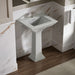 KOHLER K-29999-1 Memoirs Stately 25" pedestal/console table bathroom sink, ice grey - view 3