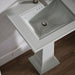 KOHLER K-29999-1 Memoirs Stately 25" pedestal/console table bathroom sink, ice grey - view 4
