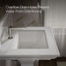 KOHLER K-29999-1 Memoirs Stately 25" pedestal/console table bathroom sink, white - view 4