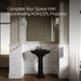 KOHLER K-29999-4 Memoirs Stately 25" pedestal/console table bathroom sink, black black - view 2