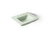KOHLER K-29999-8 Memoirs Stately 25" pedestal/console table bathroom sink, aspen green