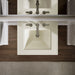 KOHLER K-29999-8 Memoirs Stately 25" pedestal/console table bathroom sink, biscuit - view 3