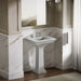KOHLER K-29999-8 Memoirs Stately 25" pedestal/console table bathroom sink, ice grey - view 5