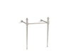 KOHLER K-30003 Memoirs Stately Console table legs for K-2269 Memoirs sink, vibrant brushed nickel