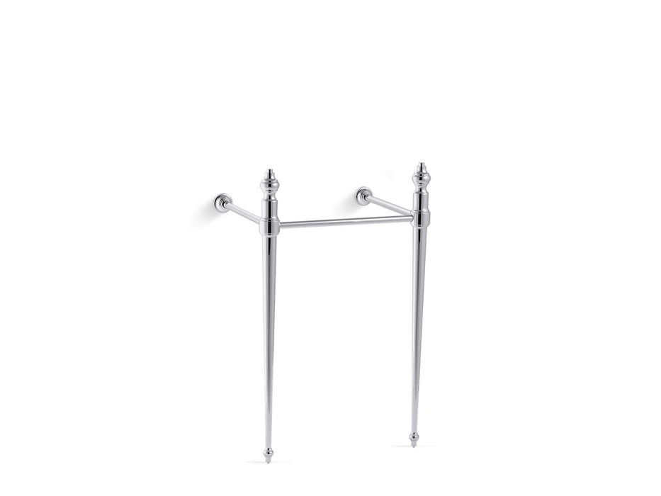 KOHLER K-30007 Memoirs Stately Console table legs for K-29999 Memoirs sink, polished chrome
