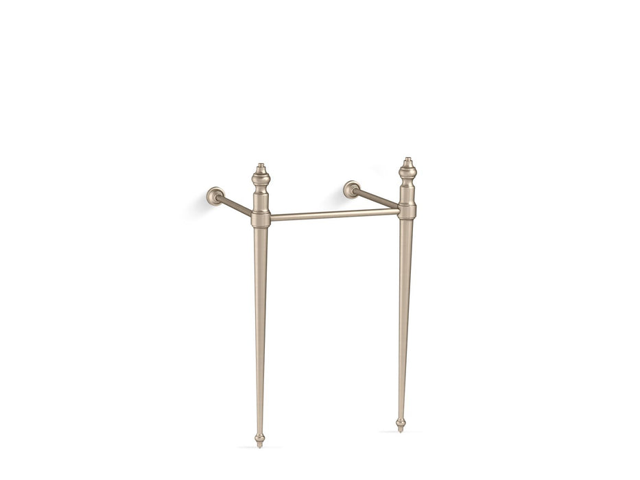KOHLER K-30007 Memoirs Stately Console table legs for K-29999 Memoirs sink, vibrant brushed bronze