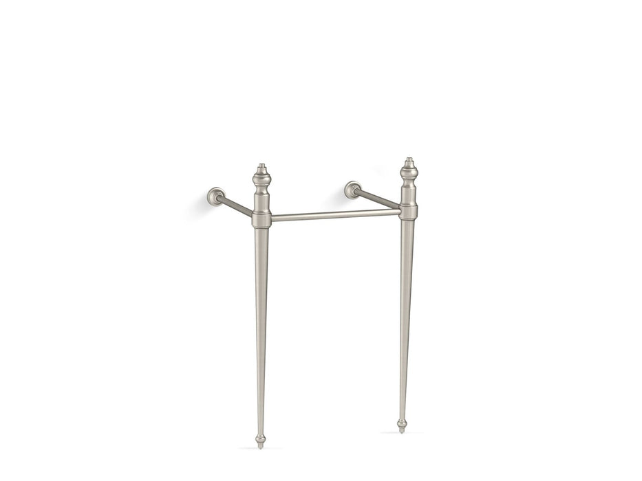 KOHLER K-30007 Memoirs Stately Console table legs for K-29999 Memoirs sink, vibrant brushed nickel
