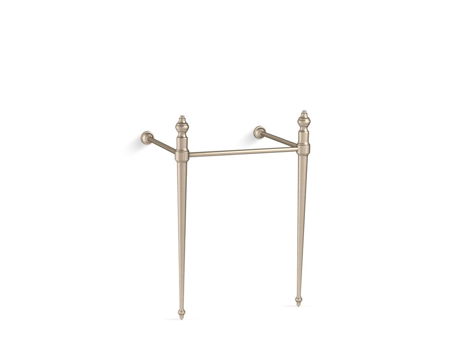 KOHLER K-30009 Memoirs Classic Console table legs for K-2239 Memoirs sink, vibrant brushed bronze