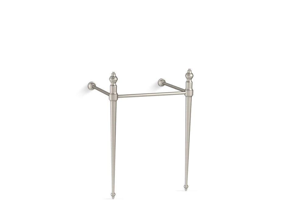 KOHLER K-30009 Memoirs Classic Console table legs for K-2239 Memoirs sink, vibrant brushed nickel