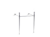 KOHLER K-30010 Memoirs Classic Console table legs for K-2259 Memoirs sink, polished chrome