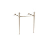 KOHLER K-30010 Memoirs Classic Console table legs for K-2259 Memoirs sink, vibrant brushed bronze