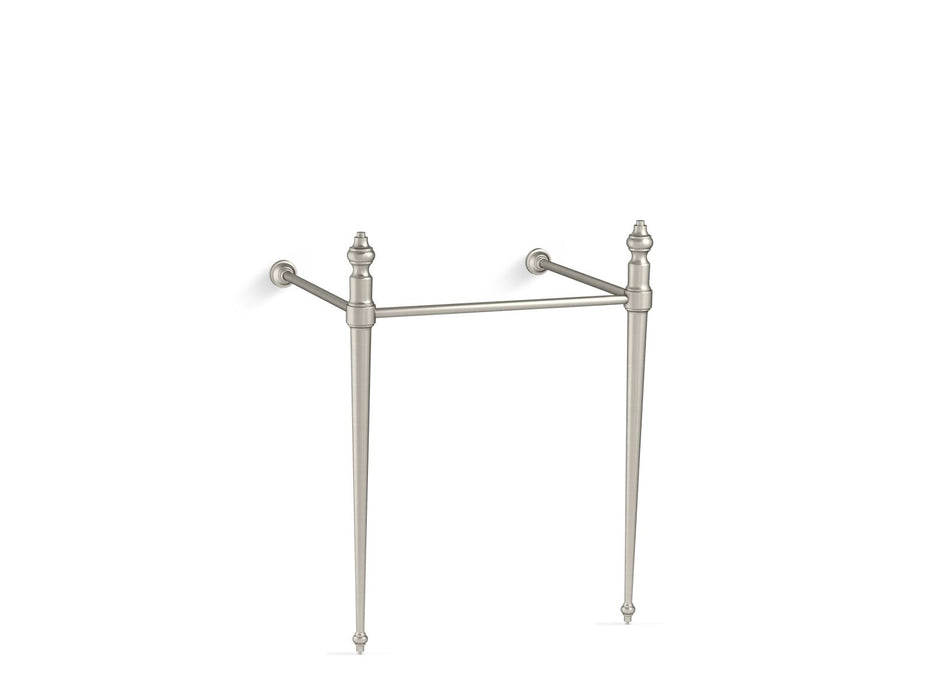 KOHLER K-30010 Memoirs Classic Console table legs for K-2259 Memoirs sink, vibrant brushed nickel