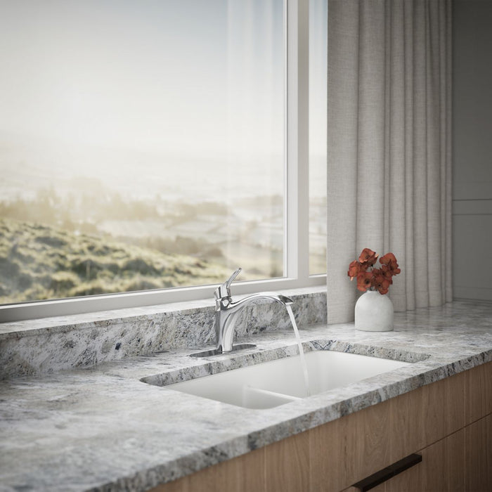 KOHLER K-30470 Rival Single-handle kitchen sink faucet, polished chrome - view 2