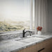 KOHLER K-30471 Rival Single-handle kitchen sink faucet with side sprayer, matte black - view 2