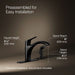 KOHLER K-30471 Rival Single-handle kitchen sink faucet with side sprayer, matte black - view 5