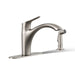 KOHLER K-30471 Rival Single-handle kitchen sink faucet with side sprayer, vibrant stainless - view 4