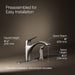 KOHLER K-30471 Rival Single-handle kitchen sink faucet with side sprayer, vibrant stainless - view 5