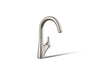 KOHLER K-30472 Rival Single-handle bar sink faucet, vibrant stainless