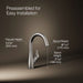 KOHLER K-30472 Rival Single-handle bar sink faucet, vibrant stainless - view 5