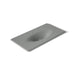 KOHLER K-3052-1 Iron/Impressions 43" Enameled Cast Iron Vanity Top with Integrated Oval Sink, basalt - view 2