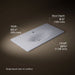 KOHLER K-3052-1 Iron/Impressions 43" Enameled Cast Iron Vanity Top with Integrated Oval Sink, lavender grey - view 5
