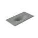 KOHLER K-3052-8 Iron/Impressions 43" Enameled Cast Iron Vanity Top with Integrated Oval Sink, basalt