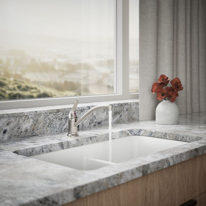 KOHLER K-30613 Jolt Single-handle kitchen sink faucet, vibrant stainless - view 3