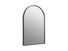 KOHLER K-30637 Essential 24" x 36" arch framed mirror, matte black