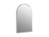 KOHLER K-30637 Essential 24" x 36" arch framed mirror, polished chrome