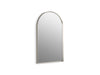 KOHLER K-30638 Essential 20" x 32" arch framed mirror, brushed nickel