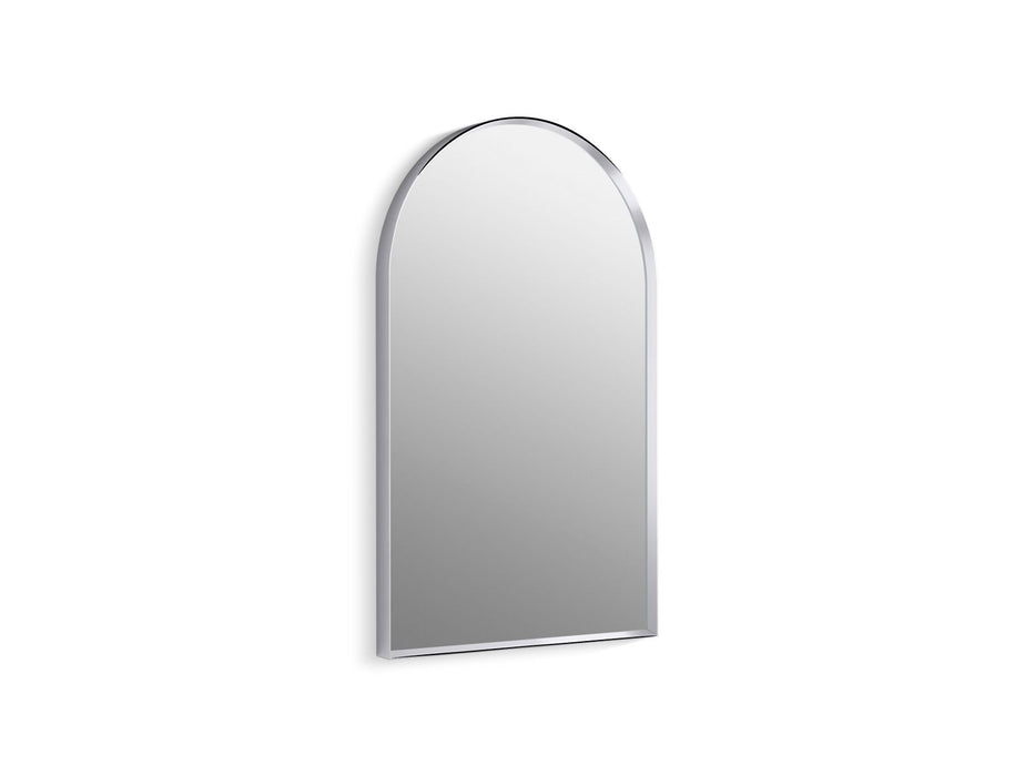 KOHLER K-30638 Essential 20" x 32" arch framed mirror, polished chrome