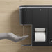KOHLER K-30666-LWG Clean Haven Hygiene Station with Menstrual Product Dispenser, Left Mount