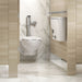 KOHLER K-30666-LWW Clean Haven Hygiene Station with Menstrual Product Dispenser, Left Mount