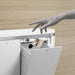 KOHLER K-30666-LWW Clean Haven Hygiene Station with Menstrual Product Dispenser, Left Mount