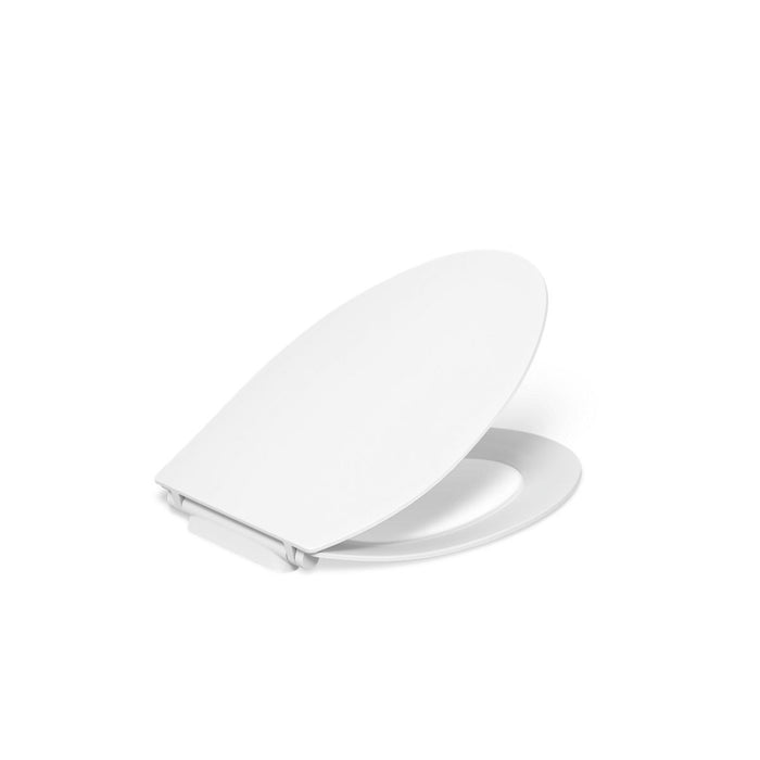 KOHLER K-30780-0 K-30780 Carbyne Quiet-Close Elongated Toilet Seat, white - view 4