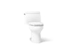 KOHLER K-30810 Santa Rosa One-piece compact elongated toilet, 1.28 gpf, white