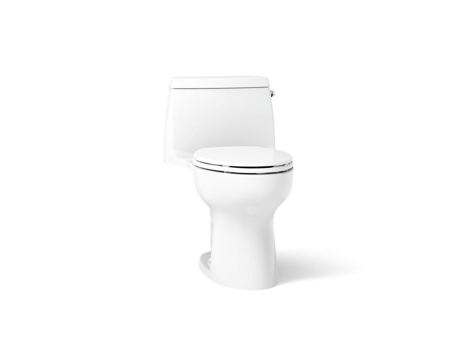 KOHLER K-30810-RA Santa Rosa One-piece compact elongated toilet, 1.28 gpf