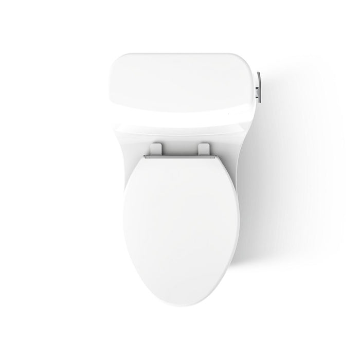 KOHLER K-30810-RA Santa Rosa One-piece compact elongated toilet, 1.28 gpf