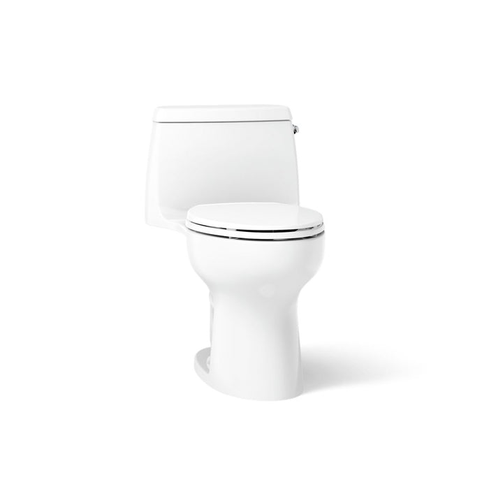 KOHLER K-30810-RA Santa Rosa One-piece compact elongated toilet, 1.28 gpf