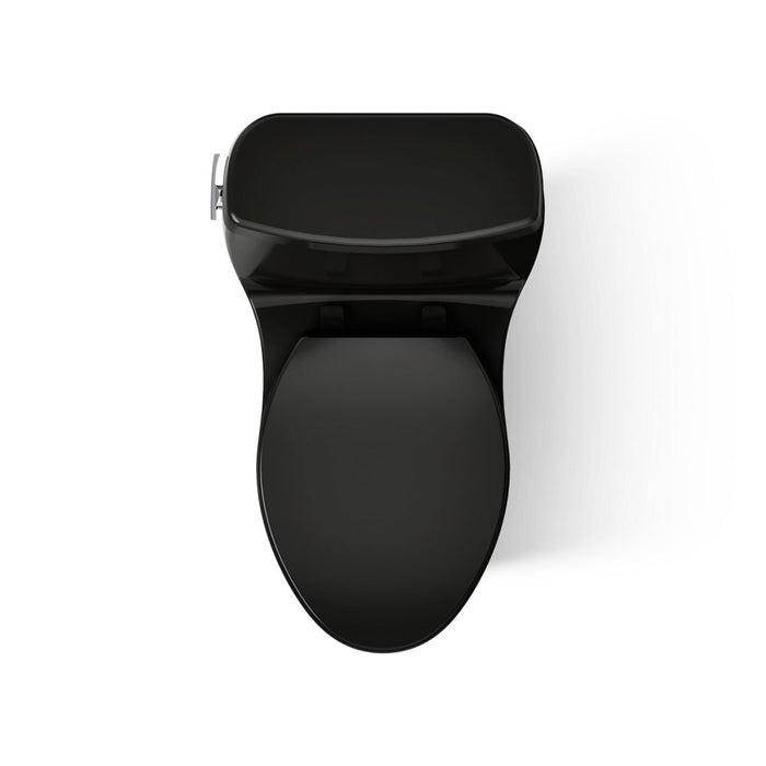 KOHLER K-30811 Santa Rosa™ One-piece Compact Elongated 1.6 GPF Toilet with Revolution 360 Swirl Flushing Technology,...