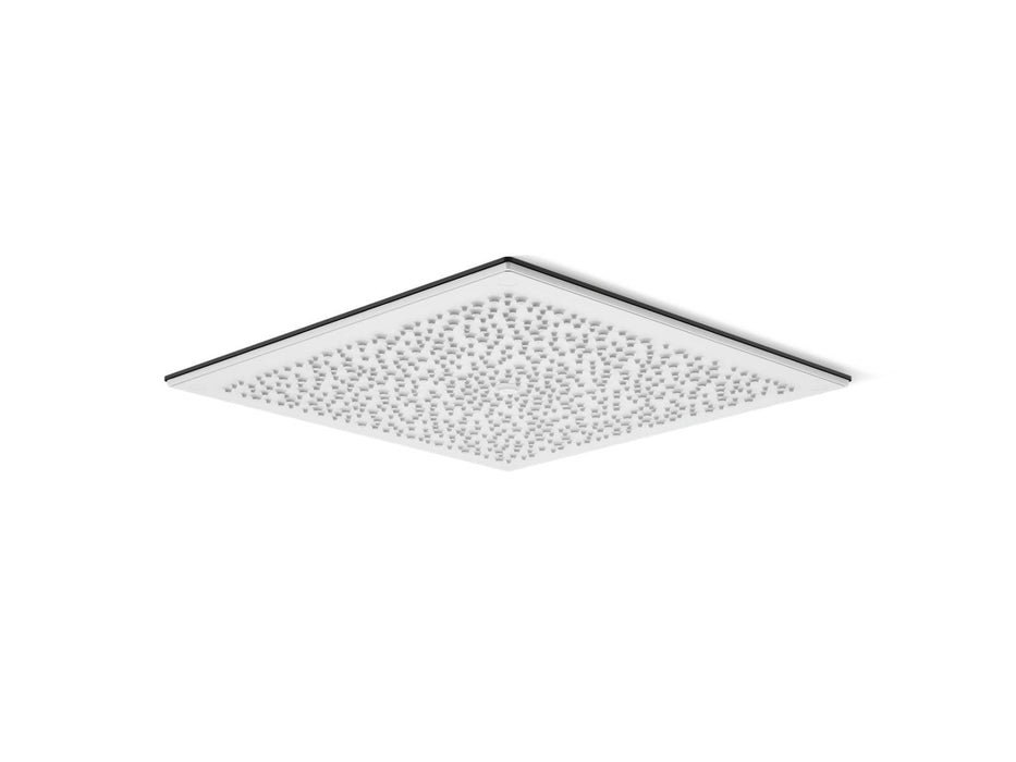 KOHLER K-31110 Real Rain 19" Two-function Overhead Shower Panel, 2.5 GPM, white
