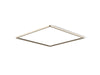 KOHLER K-31111 Real Rain Overhead panel trim, vibrant brushed bronze