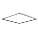 KOHLER K-31111 Real Rain Overhead panel trim, vibrant titanium