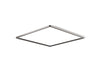 KOHLER K-31111 Real Rain Overhead panel trim, vibrant titanium