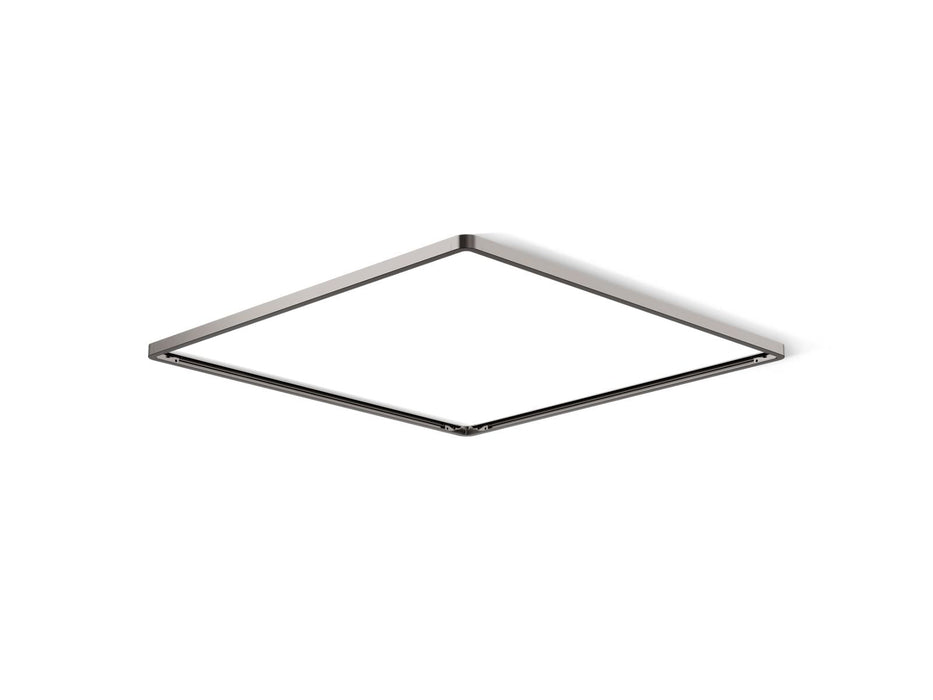 KOHLER K-31111 Real Rain Overhead panel trim, vibrant titanium