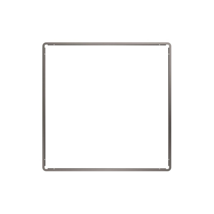 KOHLER K-31111 Real Rain Overhead panel trim, vibrant titanium - view 3