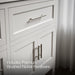 KOHLER K-31247-ASB Quo 72" Bathroom Vanity Cabinet with Sinks and Quartz Top, White - Detail image of a product feature