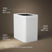 KOHLER K-31314 25-liter open-top trash can, stainless steel white - view 4