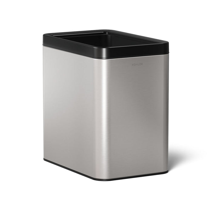KOHLER K-31314 25-liter open-top trash can, stainless steel - view 4